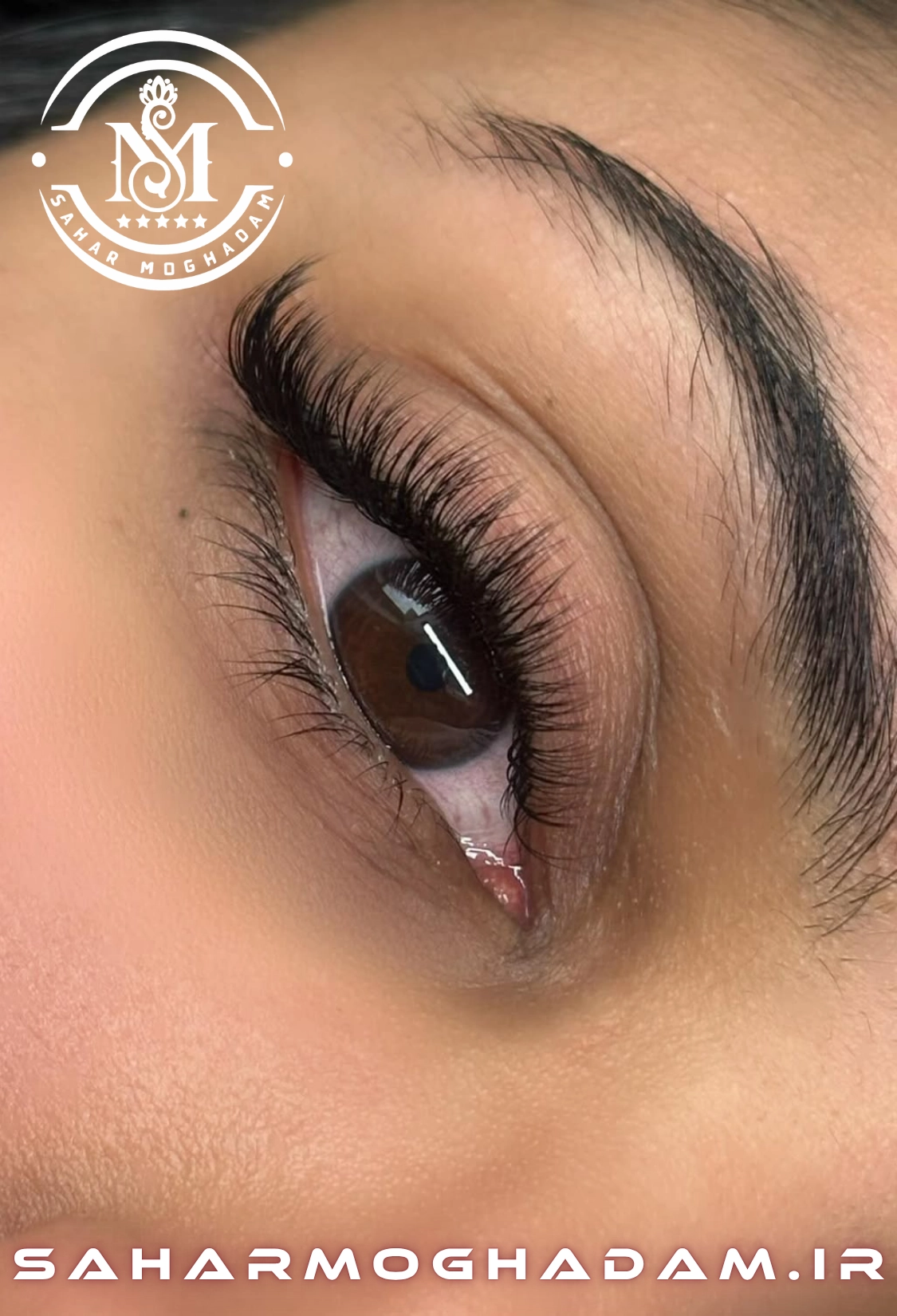 نمونه کار خدمات مژه